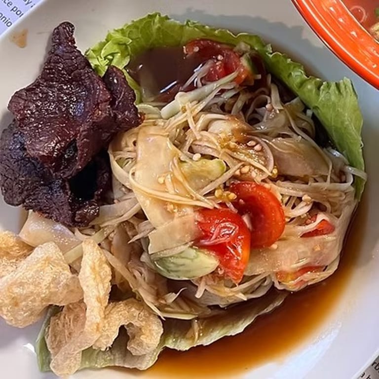 Delicious Papaya Salad