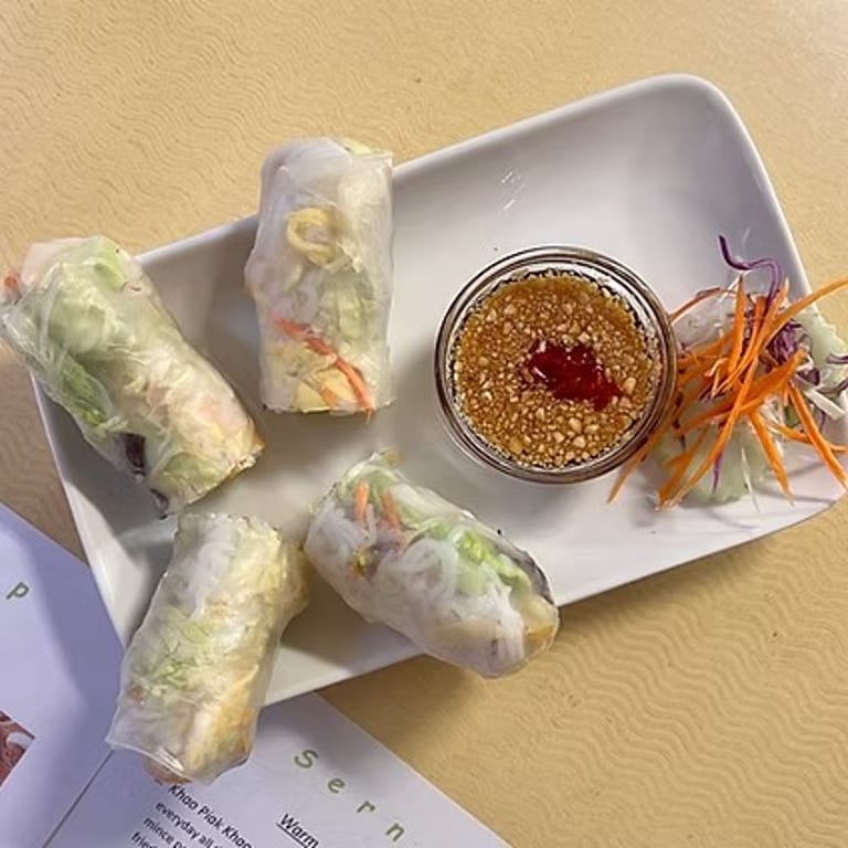 Savor Our Spring Rolls