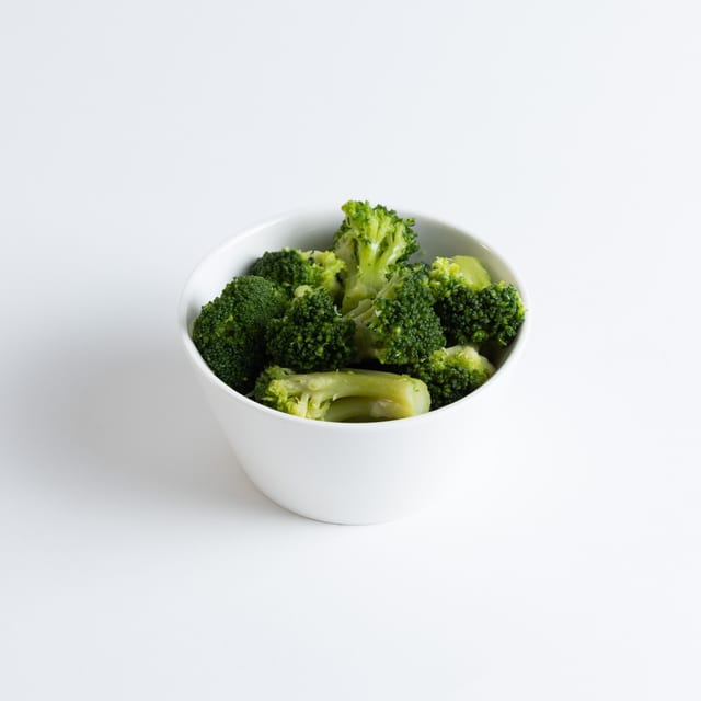 Seasoned Steamed Vegetables.